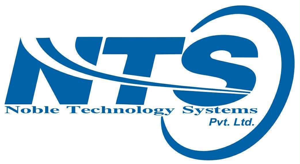 Noble Technology Systems Pvt. Ltd.